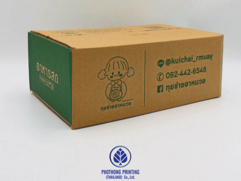 กล่องลูกฟูก กล่องกระดาษลัง (Corrugated Boxes)